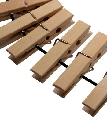 Firecracker Clothespin Body Zipper