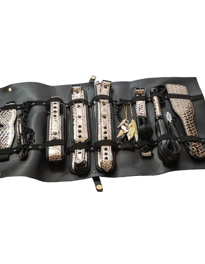 The Traveler 10 Piece Restraint and Bondage Play Kit