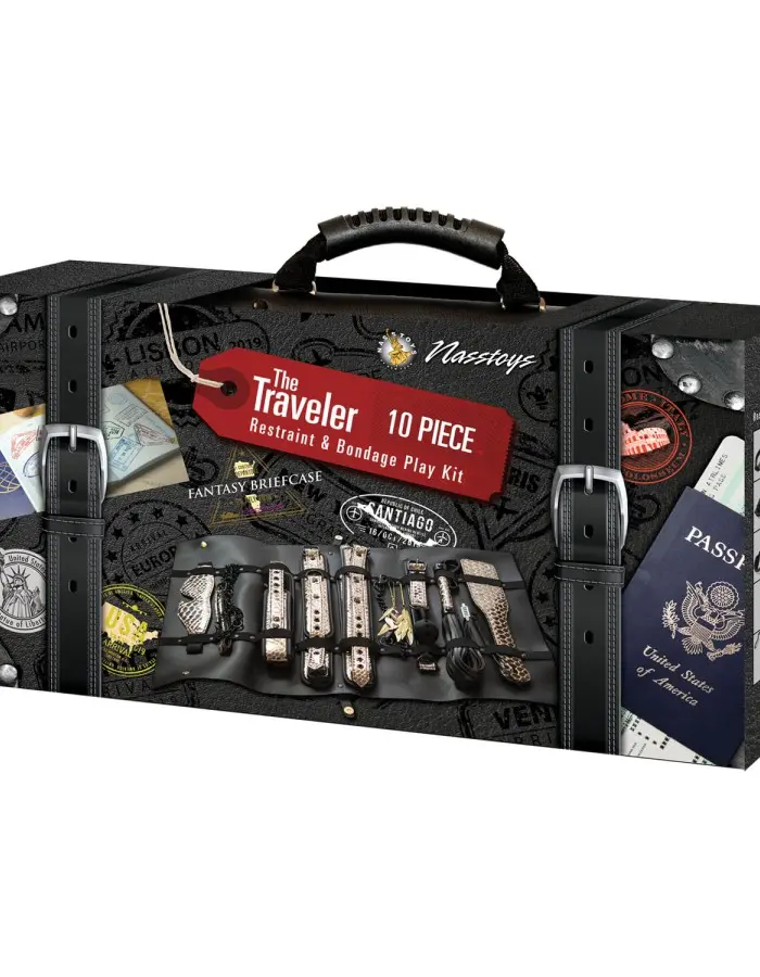 The Traveler 10 Piece Restraint and Bondage Play Kit