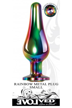 Rainbow Metal Plug - Small