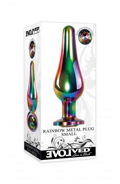 Rainbow Metal Plug - Small