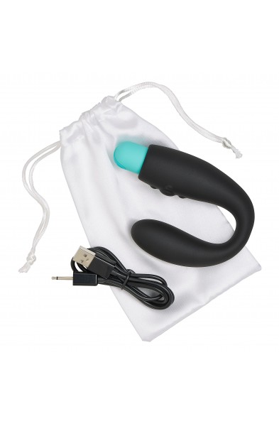 Rocker Base Prostate Stimulator With Rechargeable  Bullet Vibrator