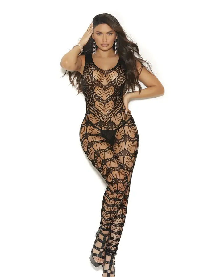 Crochet Net Bodystocking