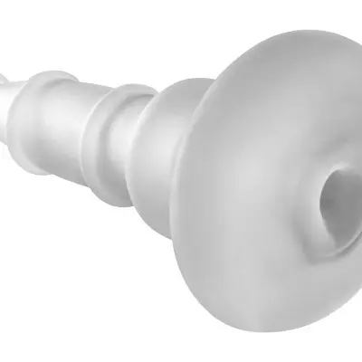 Xplay Anal Sleeve Plug 7.0 Inch - Clear