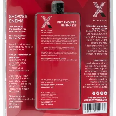 Xplay Pro Shower Enema Kit