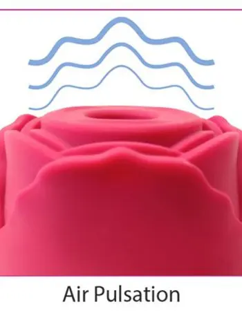 Rose Suction Stimulator - Red