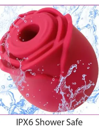 Rose Suction Stimulator - Red
