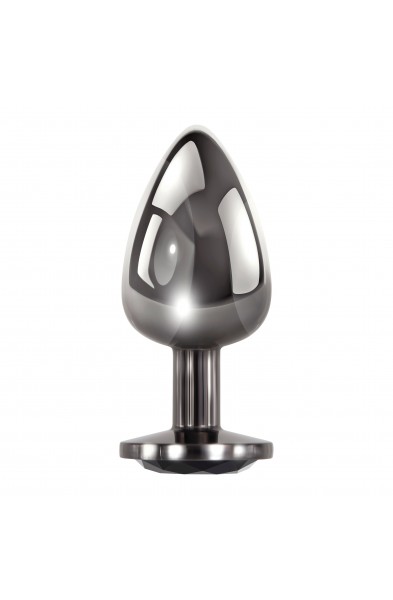 Black Gem Anal Plug - Large