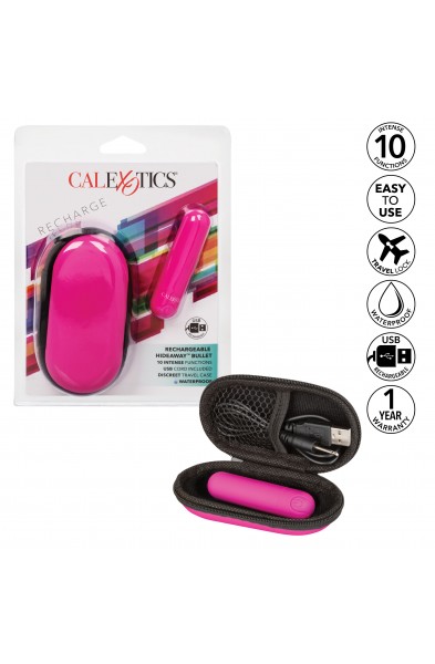 Rechargeable Hideaway Bullet - Pink