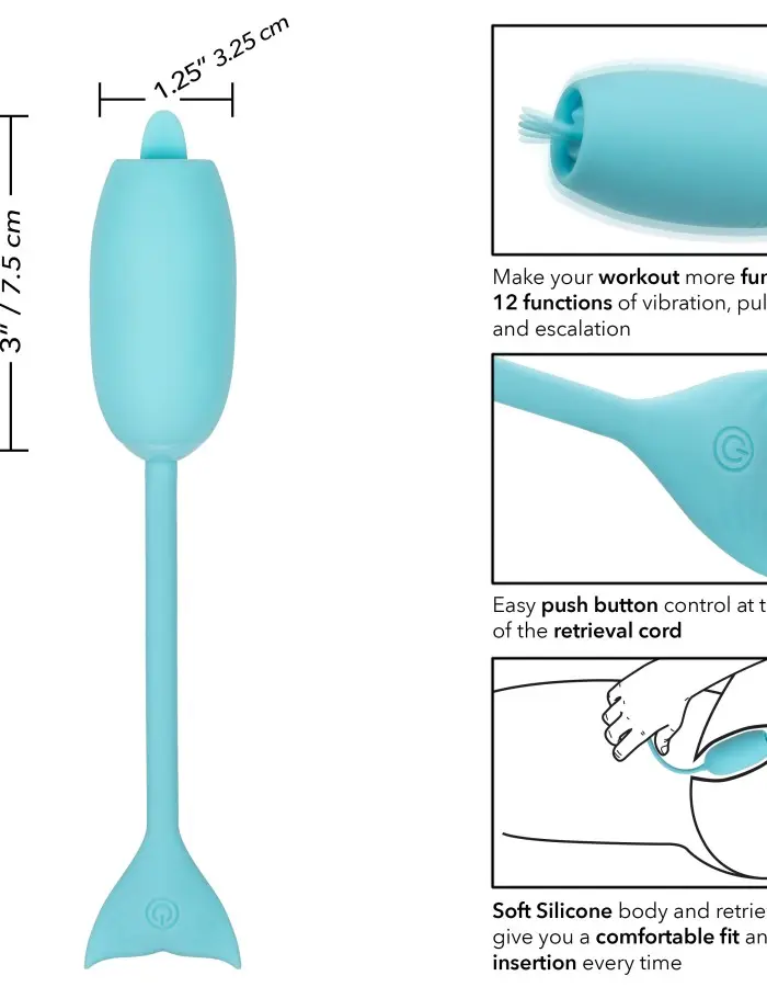 Rechargeable Kegel Teaser - Blue