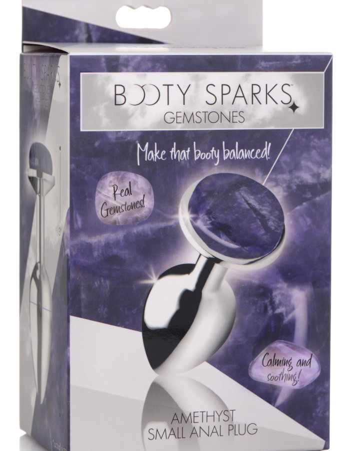 Amethyst Anal Plug - Small