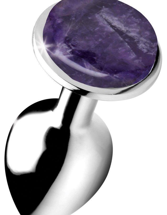 Amethyst Anal Plug - Small