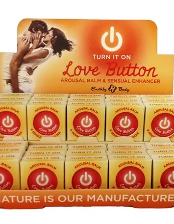 Love Button Arousal Balm - 30 Piece P.O.P. Display