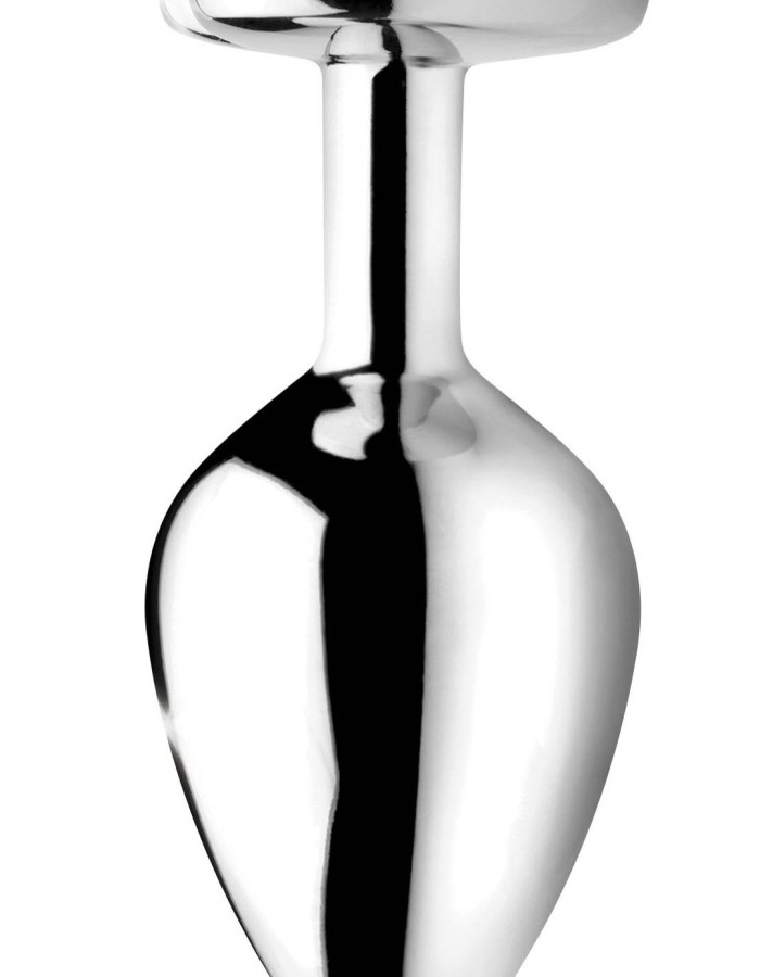 Red Jasper Heart Anal Plug - Small