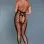 Darkest Desire Bodystocking - One Size - Black