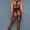 The Total Babe Bodystocking - One Size - Black