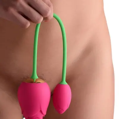 Bloomgasm Rose Duet - Sucking Rose and Vibrating - Rosette