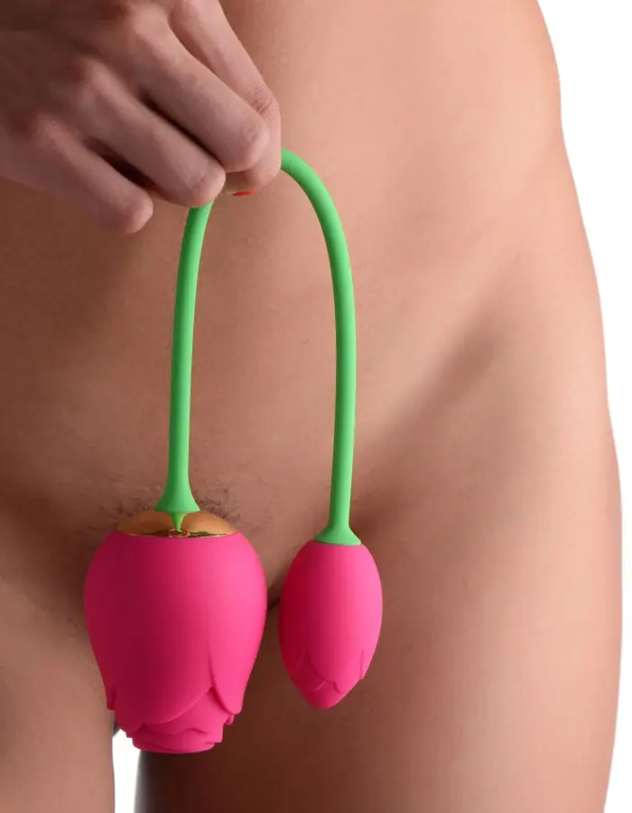 Bloomgasm Rose Duet - Sucking Rose and Vibrating - Rosette