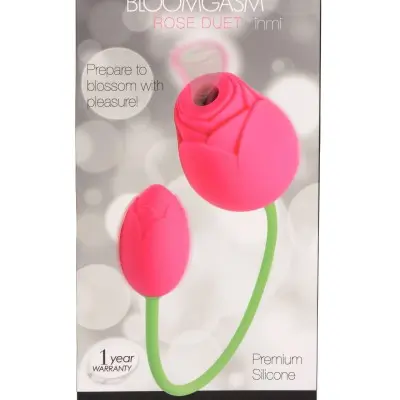 Bloomgasm Rose Duet - Sucking Rose and Vibrating - Rosette