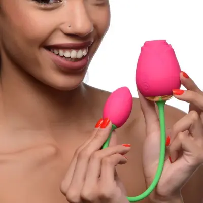 Bloomgasm Rose Duet - Sucking Rose and Vibrating - Rosette