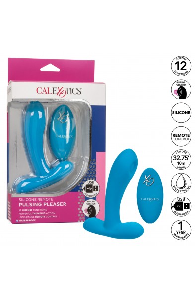 Silicone Remote Pulsing Pleaser