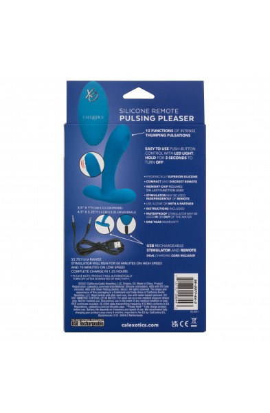 Silicone Remote Pulsing Pleaser