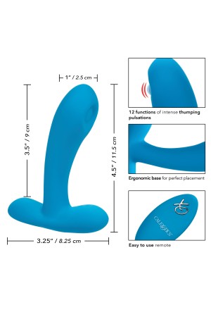 Silicone Remote Pulsing Pleaser