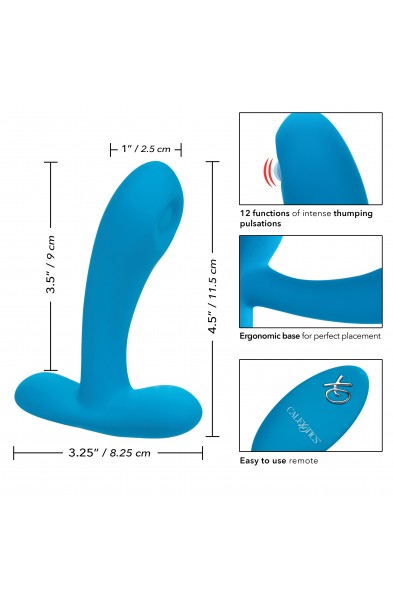 Silicone Remote Pulsing Pleaser