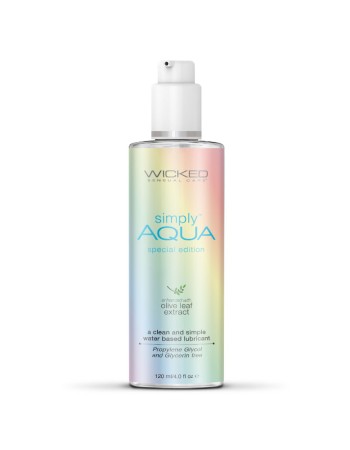 Simply Aqua Water Based Lubricant - 4 Fl. Oz. - Special Edition