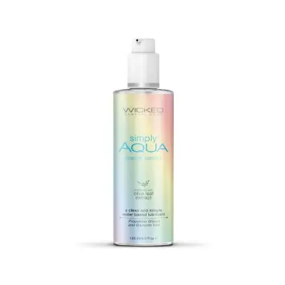 Simply Aqua Water Based Lubricant - 4 Fl. Oz. - Special Edition