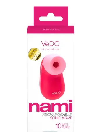 Nami Rechargeable Sonic Vibe - Foxy Pink