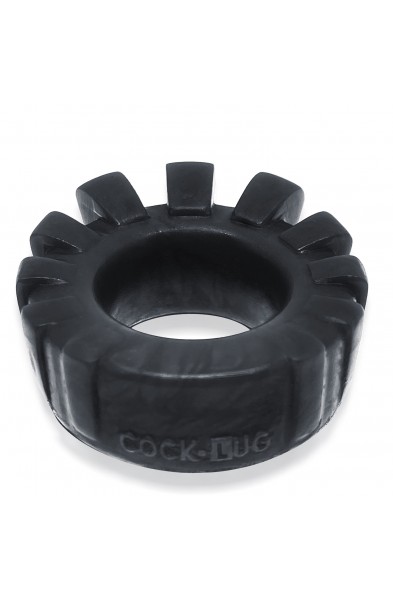 Cock-Lug Lugged Cockring -  Black