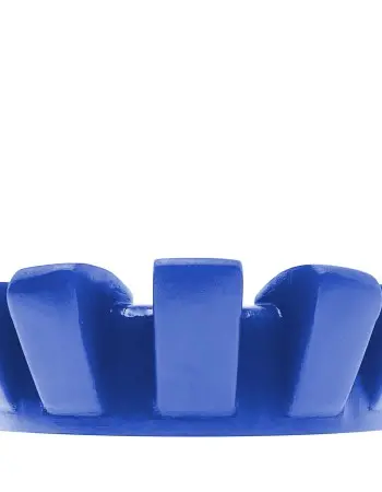 Cock-Lug Lugged Cockring - Marine Blue