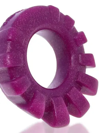 Cock-Lug Lugged Cockring - Plum
