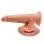 7 Inch Triple Density Cock With Swinging Balls - Tan