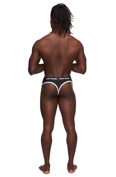 The Helmet Thong - Small/ Medium - Black