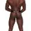 Taurus Leather Thong - One Size - Black
