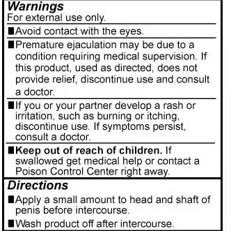 Body Action Prolong Delay Gel for Men - 2.3 Oz