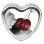 Edible Heart Candle - Cherry - 4 Oz.