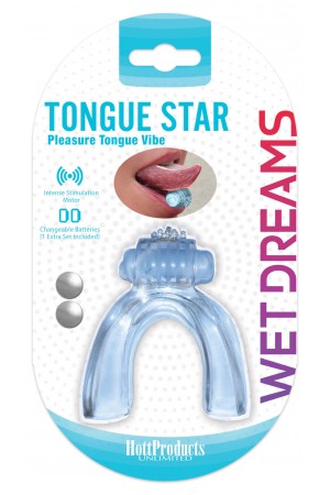 Wet Dreams Tongue Star - Blue