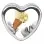 Edible Heart Candle - Vanilla - 4 Oz.