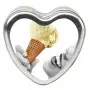 Edible Heart Candle - Vanilla - 4 Oz.