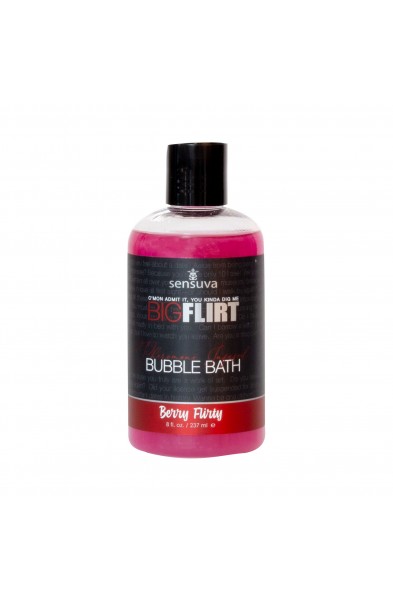 Big Flirt Pheromone Infused Bubble Bath - Berry Flirty - 8 Fl. Oz.