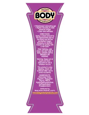 Body Action Supreme Gel 2.3 Oz