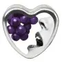 Edible Heart Candle - Grape - 4 Oz.