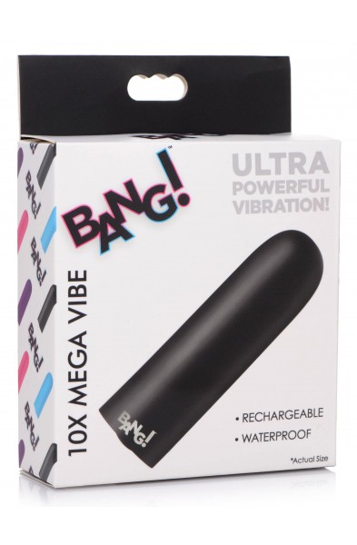 10x Mega Vibrator - Black