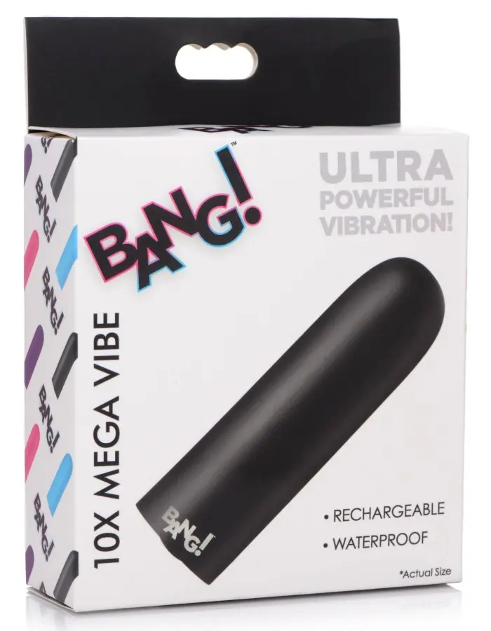 10x Mega Vibrator - Black
