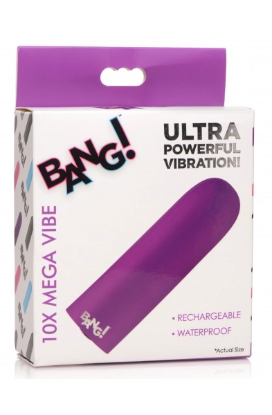 10x Mega Vibrator - Purple