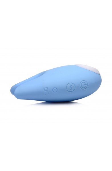 Sucky Bunny Silicone Clitoral Stimulator - Blue