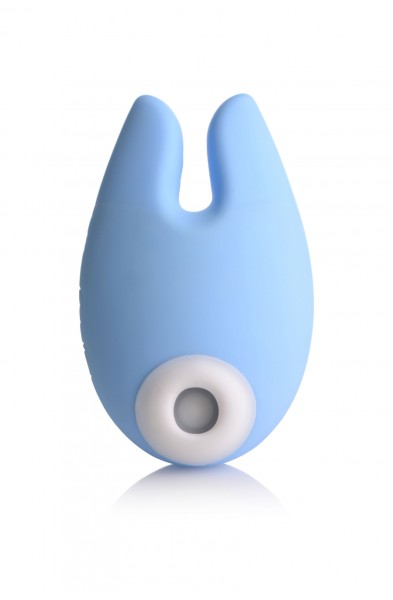 Sucky Bunny Silicone Clitoral Stimulator - Blue